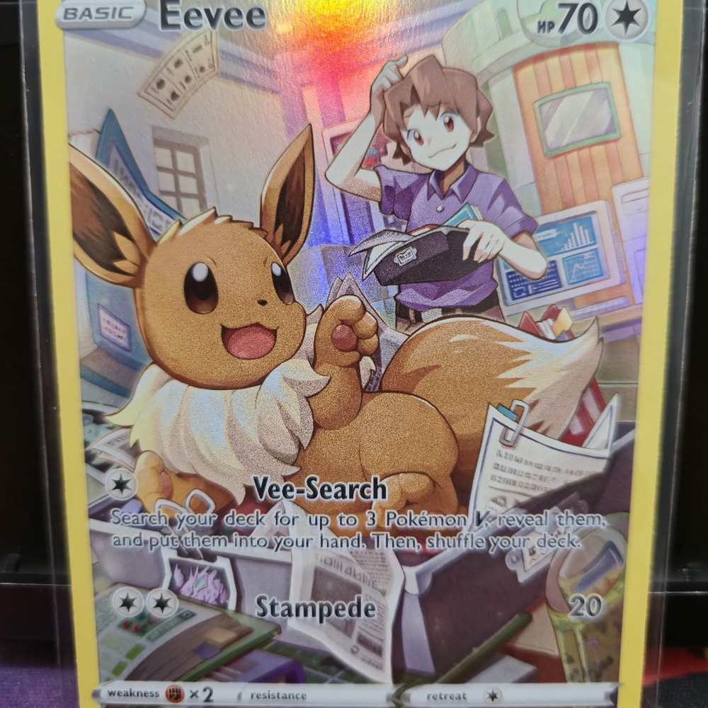 Eevee Pokémon Card